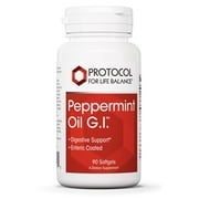 Protocol Peppermint Oil G.I. - Digestive Support - 90 Softgels