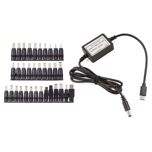 Protocol Supported USB Boost Converter Cable with Adapter Tips Home Appliance