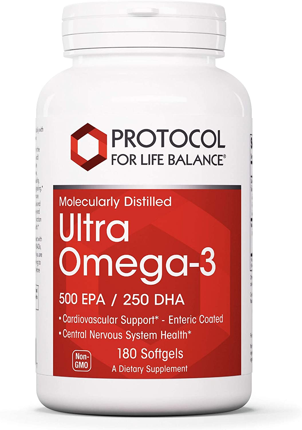 Protocol Ultra Omega3500mg EPA & 250mg DHA Fish Oil for Brain