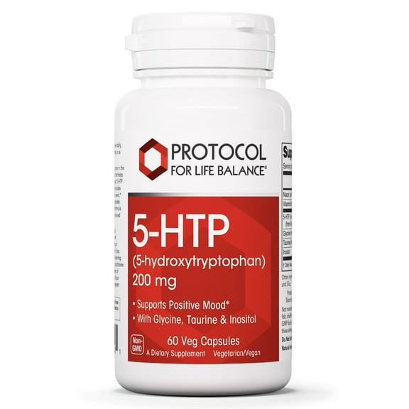 Protocol for Life Balance 5-HTP 200 mg - 60 Veg Caps