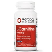 Protocol for Life Balance L-Carnitine 500 mg - 60 Veg Caps
