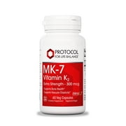 Protocol for Life Balance MK-7 Vitamin K2 300 mcg - 60 Veg Caps