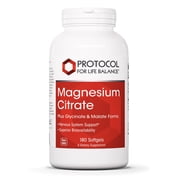 Protocol for Life Balance Magnesium Citrate - 180 Softgels