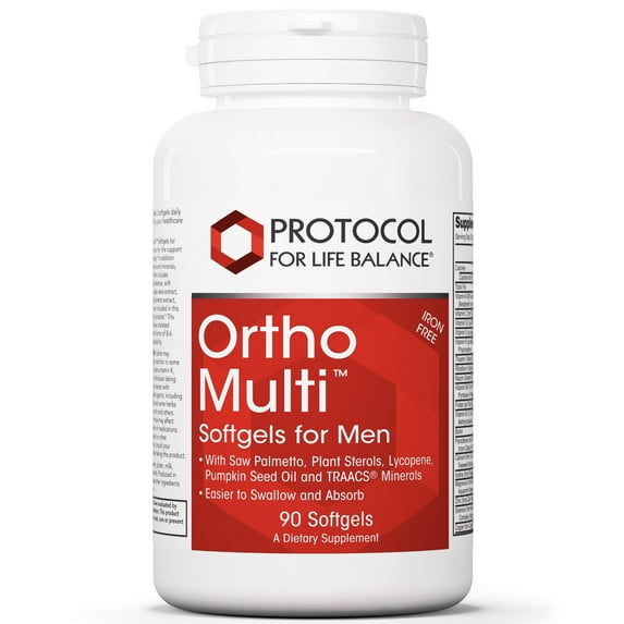 Protocol for Life Balance Ortho Multi - Prostate Health - 90 Softgels