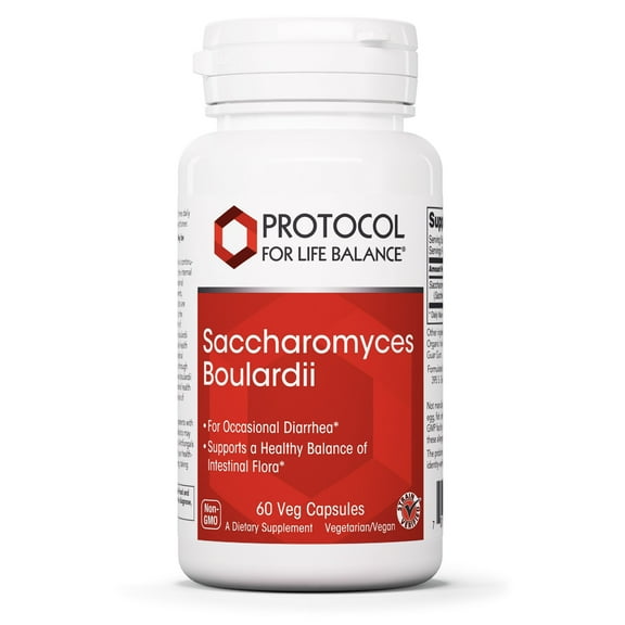 Protocol for Life Balance Saccharomyces Boulardii Probiotics - 60 Veg Caps