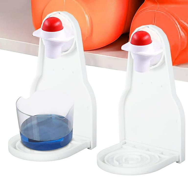 Plastic Laundry Detergent Cup Holder with Silicone Tray Fabric Softener Laundry  Soap Dispenser Drip Catcher Laundry Room Tool - AliExpress