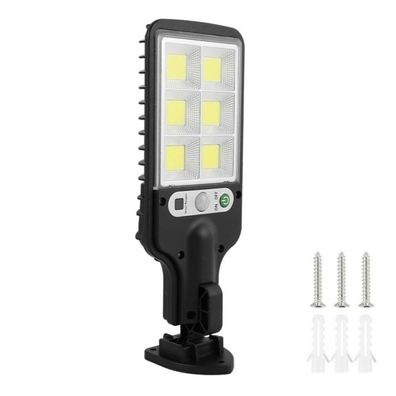 Protoiya LED Solar Street Lights, Outdoor Solar Motion Sensor Light, Waterproof Solar Security Wall Light Dusk to Dawn with 3 Lighting Modes for Garden, Street, Garage, Path