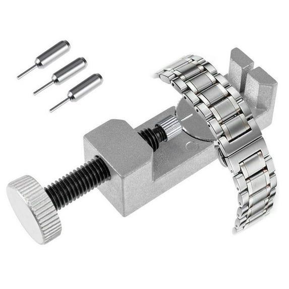 Protoiya Metal Watch Band Strap Link Pin Removal Tool Pins Adjuster Bracelet Strap Repair Tool with 3 Extra