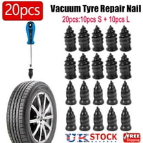 Protoiya Rubber Nail Tire Repair, Vacuum Tyre Repair Nail, Puncture Repair Nail, Universal Self-Service Tire Repair Fast Repair Tool for Bike Motorcycle Truck