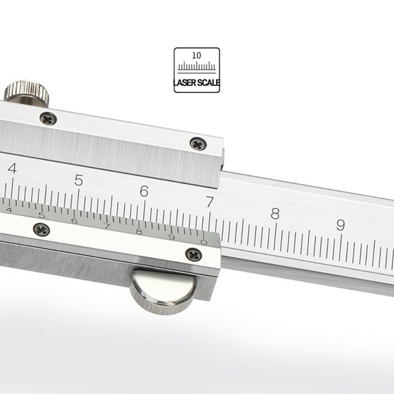 Protoiya Stainless Steel Vernier Caliper Gauge Manual measurement Micrometer Measuring Tool 0-150mm / 0-6’’
