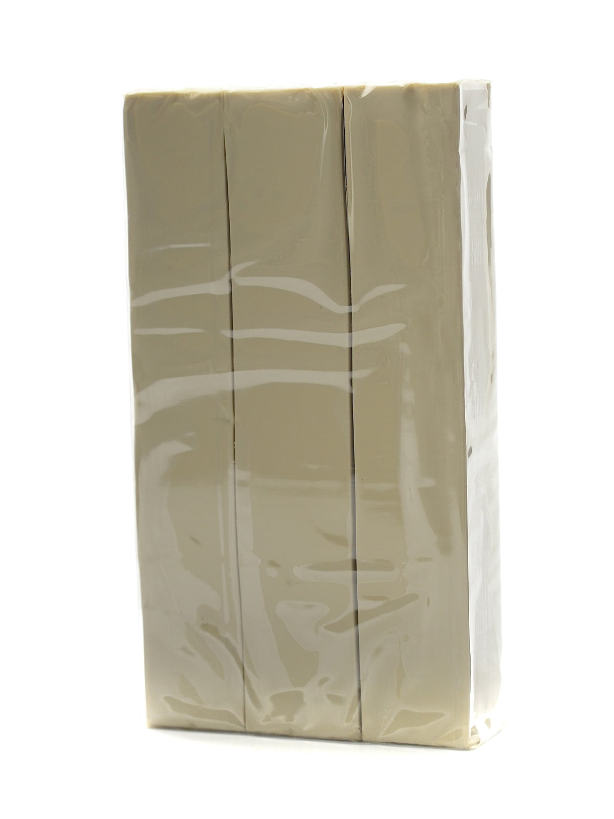 Protolina Clay 1 in. x 3 in. x 5 5/8 in., natural soft, 1 lb. (pack of 8)