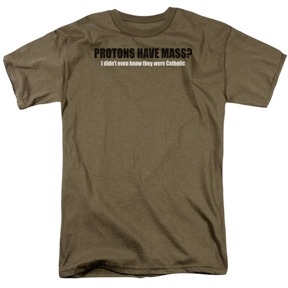 - Protons Have Mass - Short Sleeve Shirt - Small