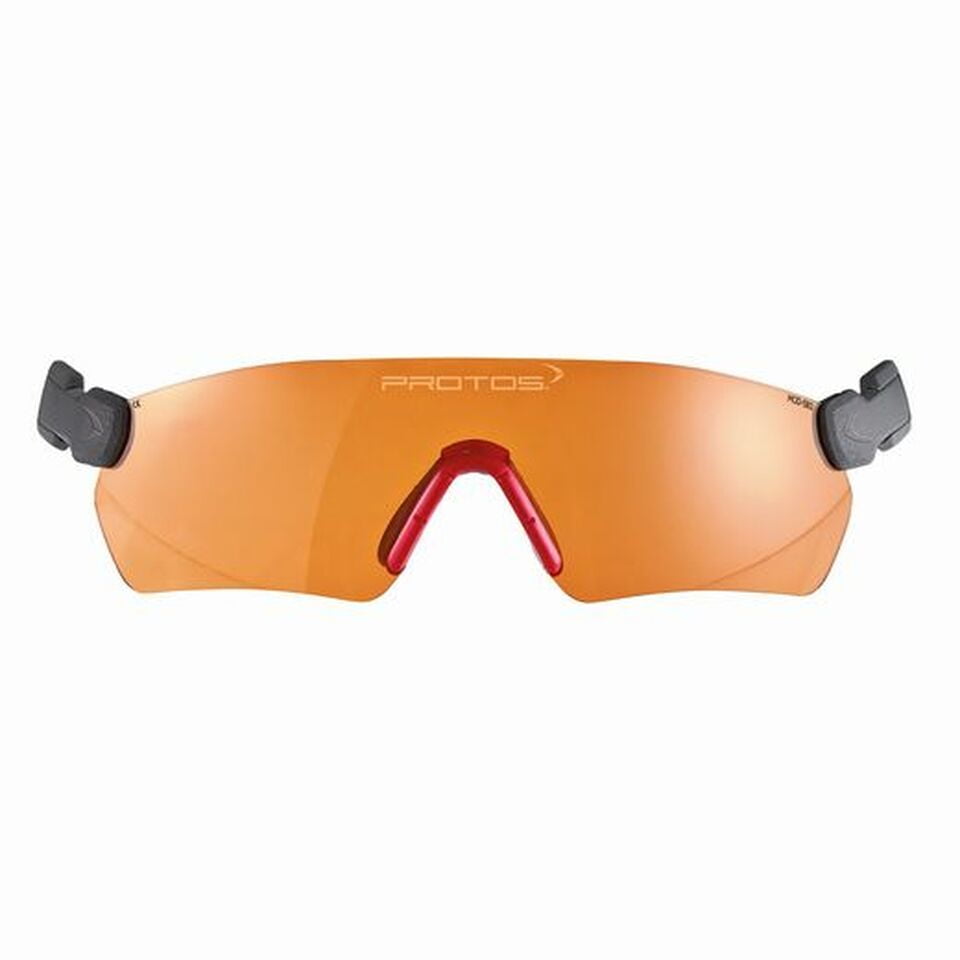 Protos Integral Safety Glasses - Orange