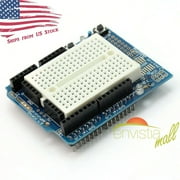 Prototyping Shield With 170 Pin Mini Breadboard For Arduino Uno
