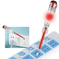 Protractor 1 Pole 40 Amp Pocket Pen Sensor Voltage Tester Screwdriver