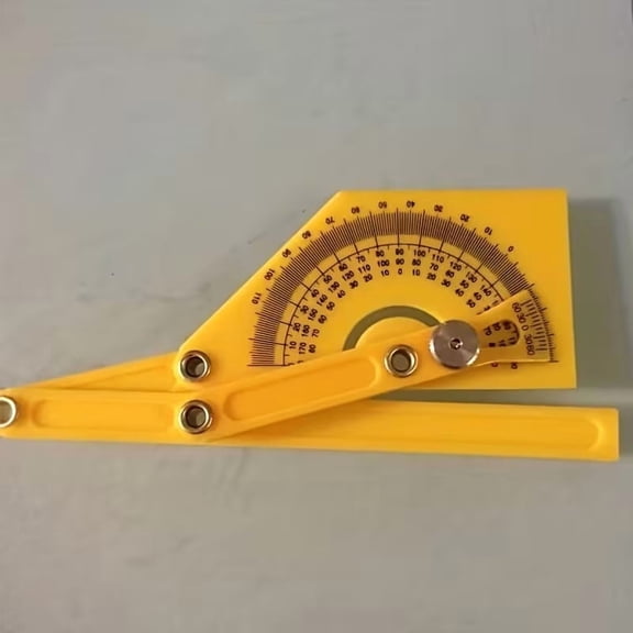 Protractor Angle Finder - Accurate 0 to 180 Degrees Measurement Tool for Woodworking and Carpentry Projects