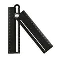 thumbnail image 1 of Protractor Folding Geometric Drawing Ruler Angles Ruler Measure Drafting Tool, 1 of 8