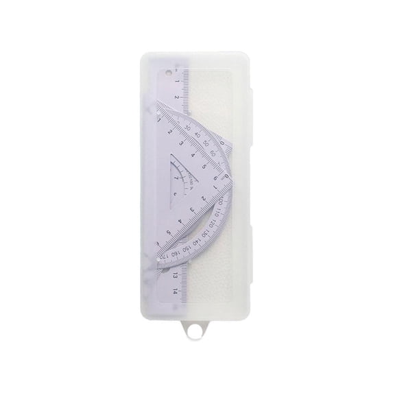 Protractor Set,Ruler Geometry Set,Math Geometry Measuring Tools