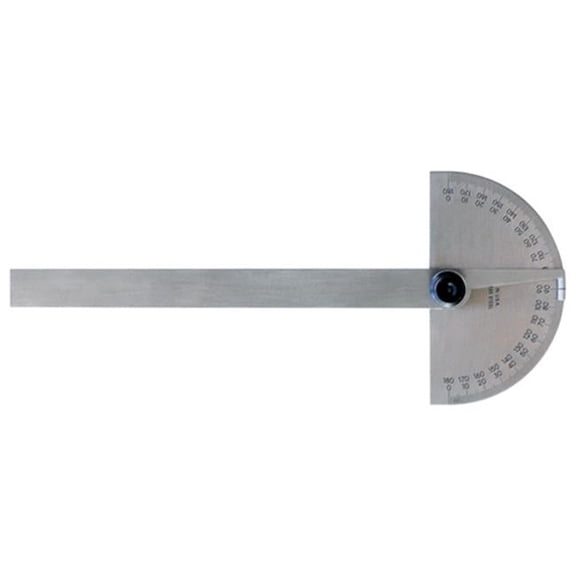 Protractor with 0-180 Semi-Circle Base