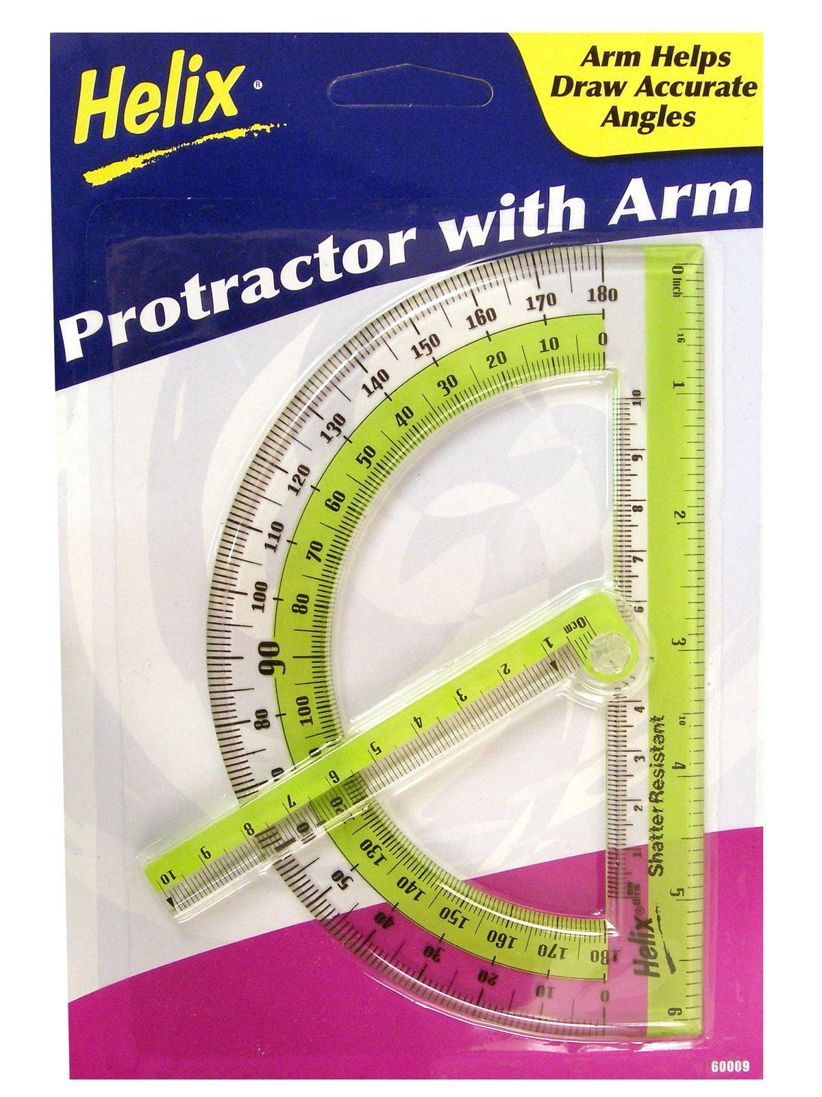 Protractor with Swing Arm protractor (pack of 12) 