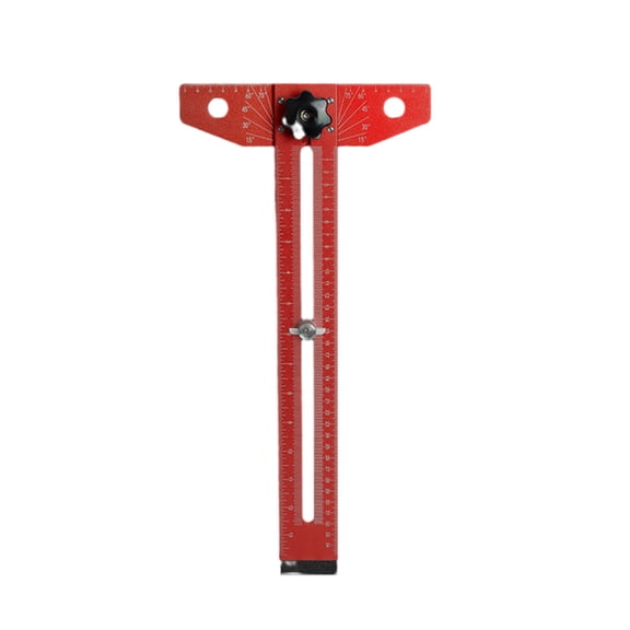 Protractors Angles Finder, Woodworkers Edges Ruler, T Square, T Ruler, Straight Edges Ruler Multifunction Angles Measure Tool