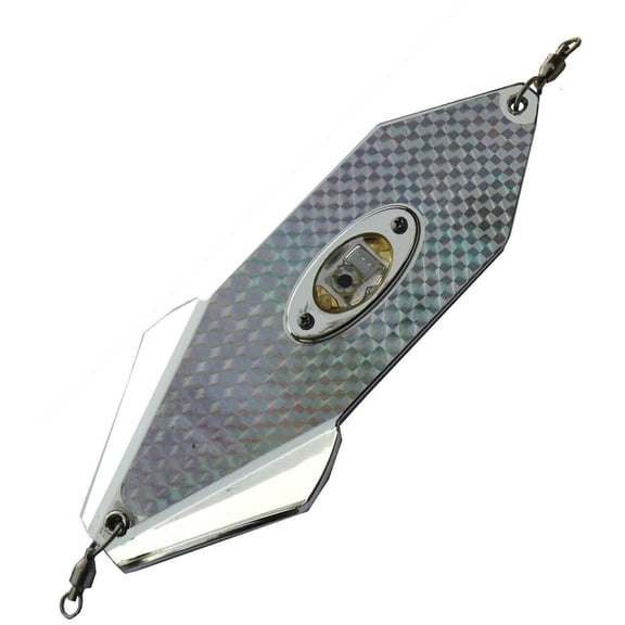 Protroll Lighted Spin Ray 8" - Fluorescent Chrome Scale
