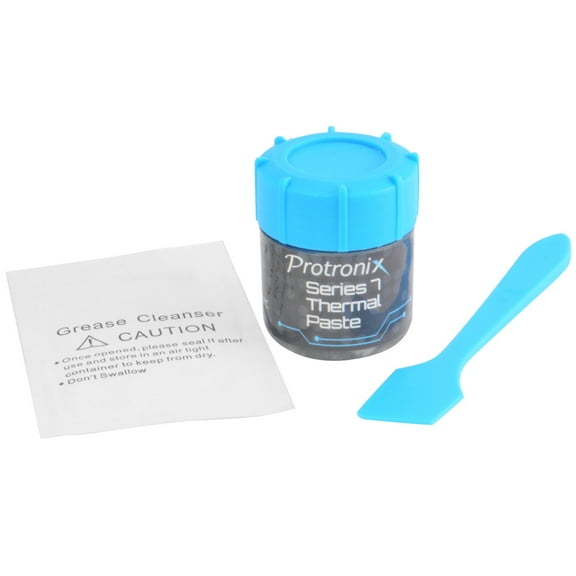 Protronix Series 7 Silver Thermal Paste High Performance Heatsink Compound for CPU GPU LED, 10g Tub with Applicator