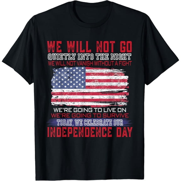 Proud 4th July Today We Celebrate Our Independence Day Shirt Funny Creative Graphic Women T-Shirt