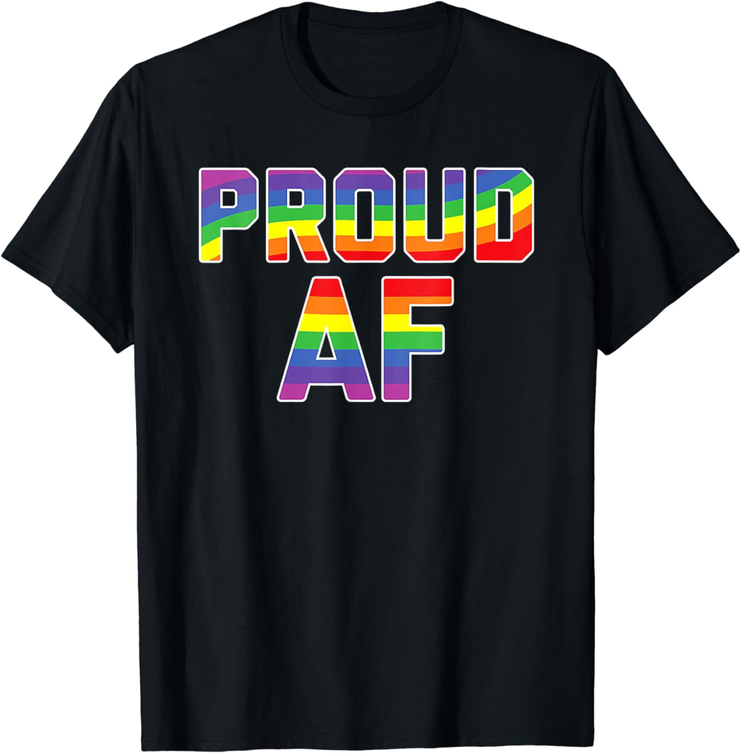 Ally Af Pride T Shirt - Proud Ally Ally Af Pride T Shirt - Proud Ally