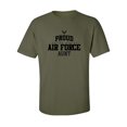 thumbnail image 1 of Proud Air Force AUNT Adult Short Sleeve T-shirt, 1 of 4