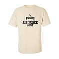 thumbnail image 1 of Proud Air Force AUNT Adult Short Sleeve T-shirt, 1 of 4