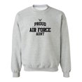 thumbnail image 1 of Proud Air Force AUNT Crewneck Sweatshirt, 1 of 4
