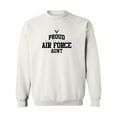 thumbnail image 1 of Proud Air Force AUNT Crewneck Sweatshirt, 1 of 3