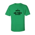 thumbnail image 1 of Proud Air Force BOYFRIEND Adult Short Sleeve T-shirt, 1 of 4