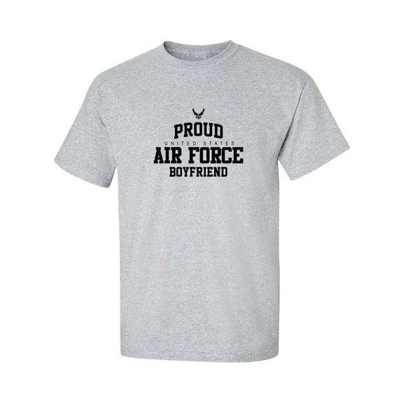 Proud Air Force BOYFRIEND Adult Short Sleeve T-shirt