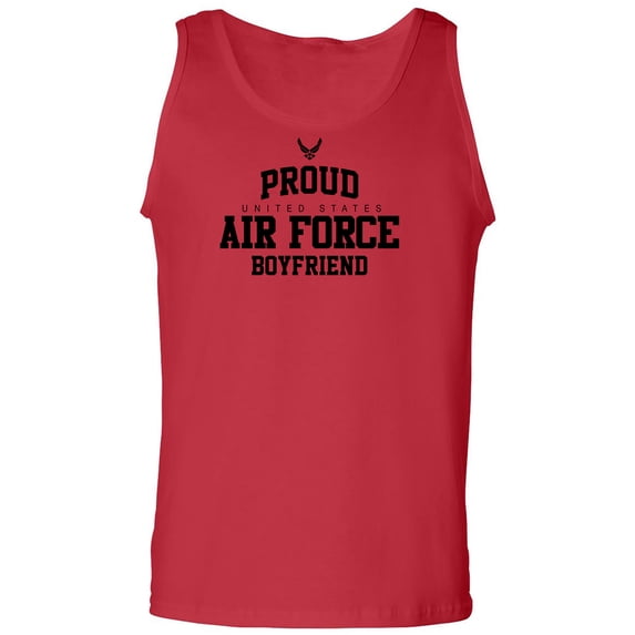 Proud Air Force BOYFRIEND Adult Tank Top