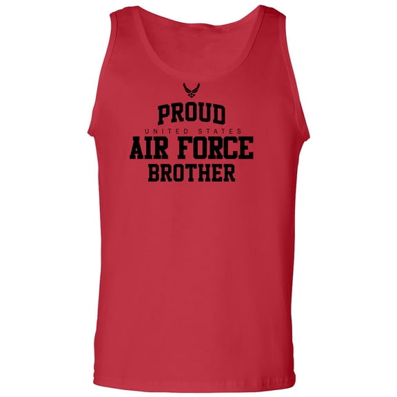 Proud Air Force BROTHER Adult Tank Top