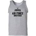 thumbnail image 1 of Proud Air Force BROTHER Adult Tank Top, 1 of 3