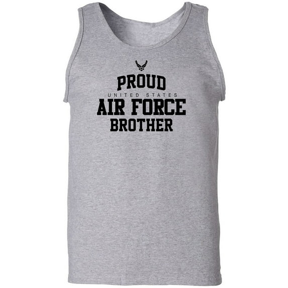 Proud Air Force BROTHER Adult Tank Top