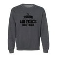 thumbnail image 1 of Proud Air Force BROTHER Crewneck Sweatshirt, 1 of 3