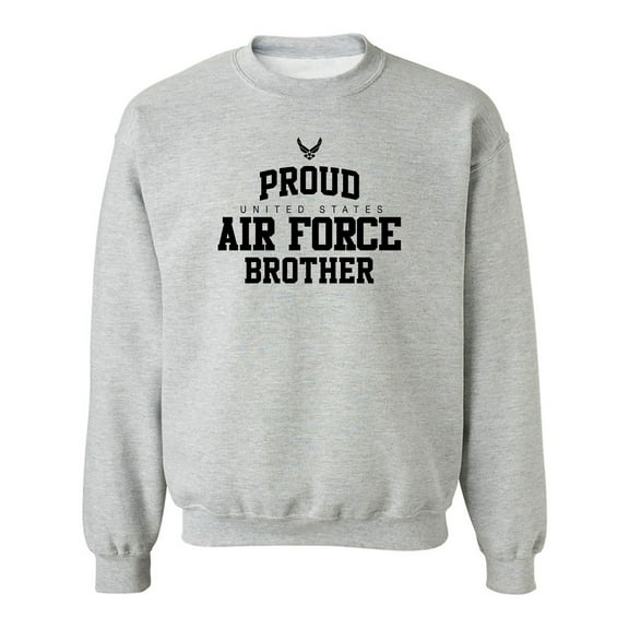 Proud Air Force BROTHER Crewneck Sweatshirt
