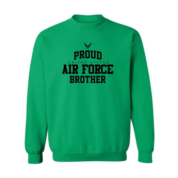 Proud Air Force BROTHER Crewneck Sweatshirt