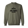 thumbnail image 1 of Proud Air Force COUSIN Crewneck Sweatshirt, 1 of 3