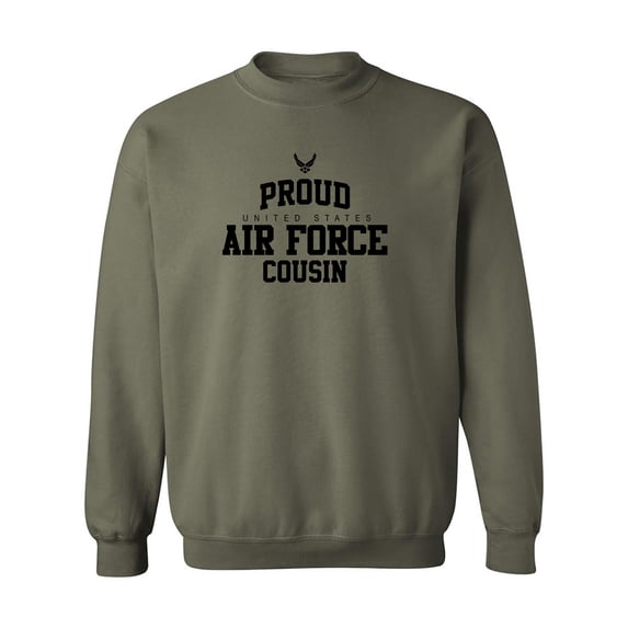 Proud Air Force COUSIN Crewneck Sweatshirt
