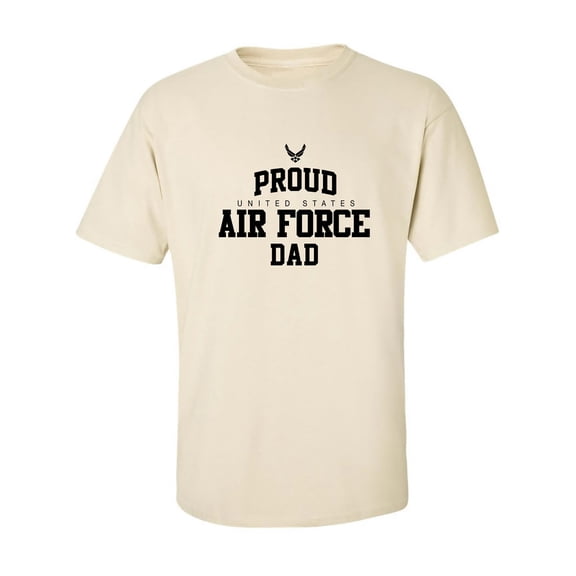 Proud Air Force DAD Adult Short Sleeve T-shirt