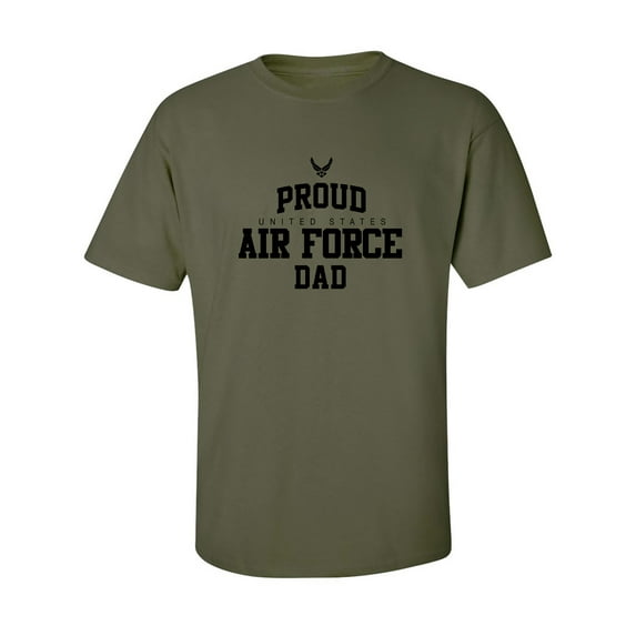 Proud Air Force DAD Adult Short Sleeve T-shirt