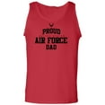 thumbnail image 1 of Proud Air Force DAD Adult Tank Top, 1 of 3