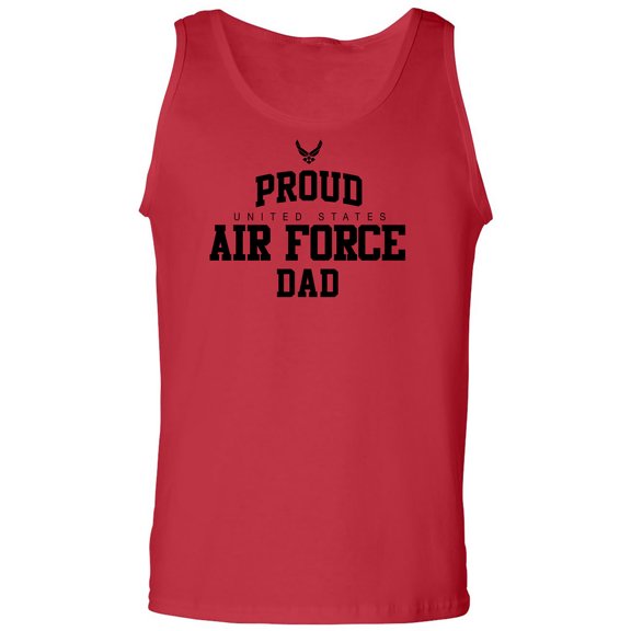 Proud Air Force DAD Adult Tank Top