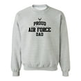 thumbnail image 1 of Proud Air Force DAD Crewneck Sweatshirt, 1 of 4