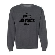 Proud Air Force DAD Crewneck Sweatshirt
